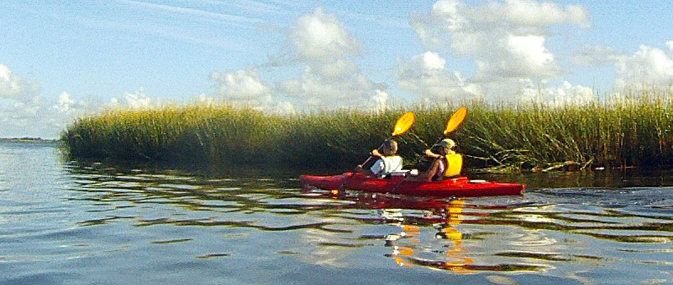 Family kayaking experience